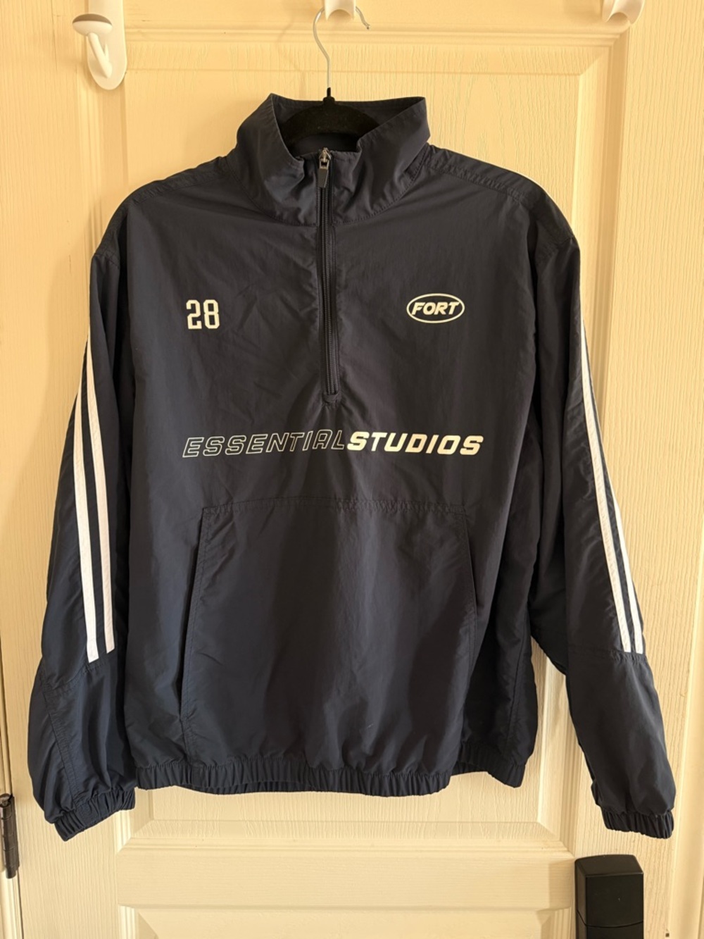 Half-Zip Windbreaker Jacket